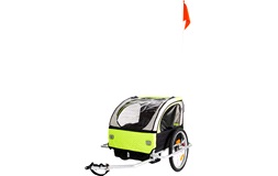 Cykeltrailer 2 pers. med fodbremse