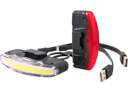 Spanninga lampset Arco USB uppladdnings.