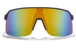 Cykelbriller svart m. färgat glas