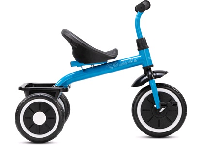 Trehjulet cykel, lyse blå