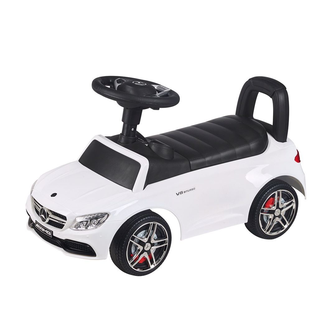 Mercedes Mercedes AMG gåbil vit m/musik