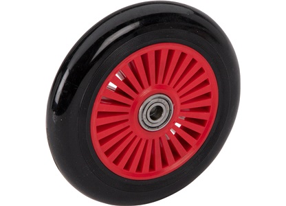 Hjul til sparkesykkel (rød)