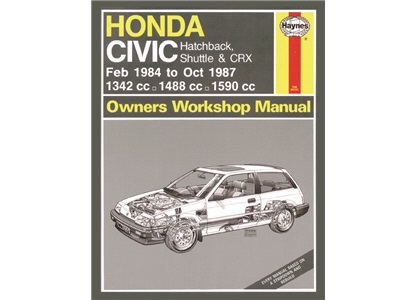 Rep. handbok Civic II 10/83-10/87