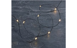 Ljuskedja med 20 LED-lampor f&ouml;r inomhus