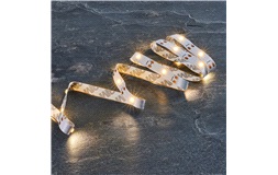 LED Strip 30 LED 1m batteri, inde Sensor