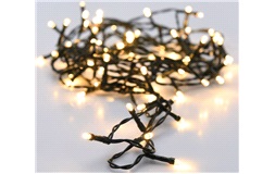Lysslynge LED 3m. Batteri, ute/in TIMER