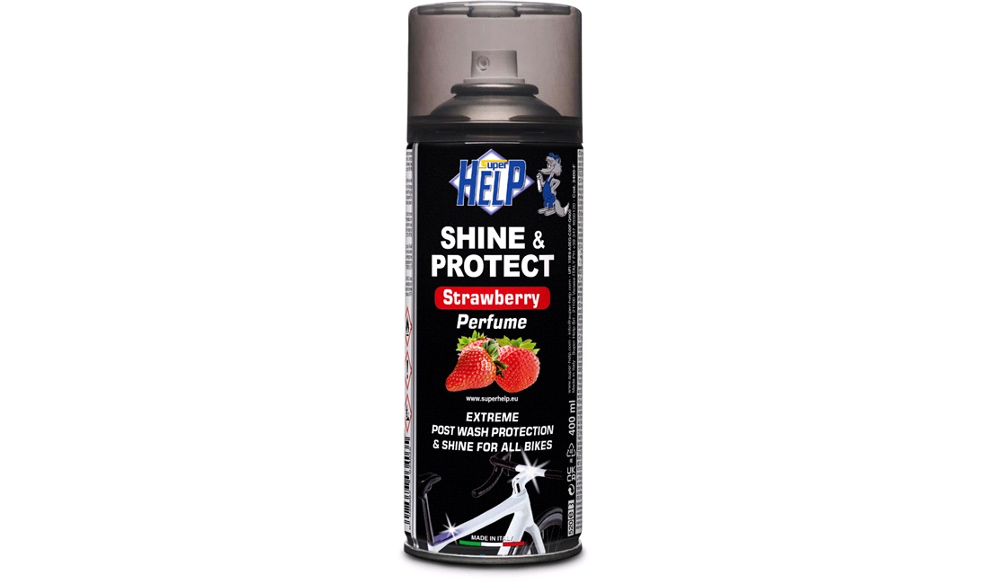  Super Help Shine & protect m/jordbær duft 400 ml