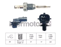  Sensor, udst.gastemp.