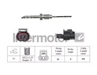 Sensor, avgastemperatur