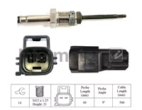  Sensor, avgastemperatur
