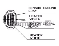  Lambda-sonde, foran katalysator