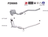  Sot-/partikelfilter, avgassystem