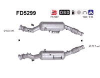  Sot-/partikelfilter, avgassystem