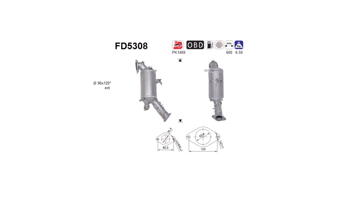  Sot-/partikelfilter, avgassystem