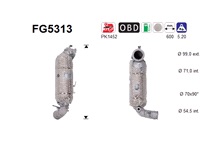  Sot-/partikelfilter, avgassystem