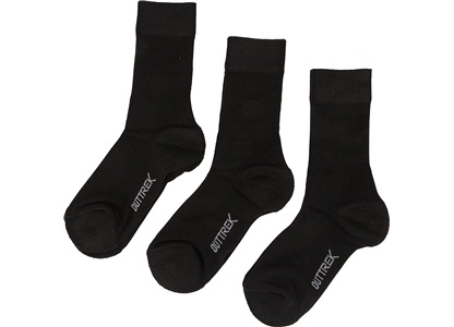 3 par sokker merino uld sort str. 37/39
