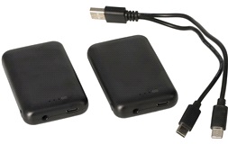 Batteris&aelig;t til handsker med varme