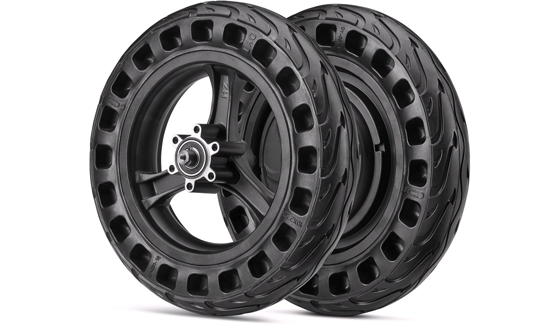  Hjulsæt (motor/baghjul) inkl. punkterfrie Honeycomb dæk, Maxi El-løbehjul