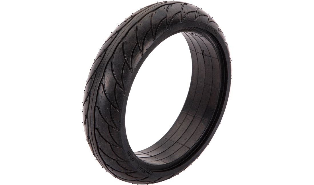  Dæk 200/50x8" solid tire (punkterfrit), for + bag Segway Ninebot ES1/ES2/ES3/ES4