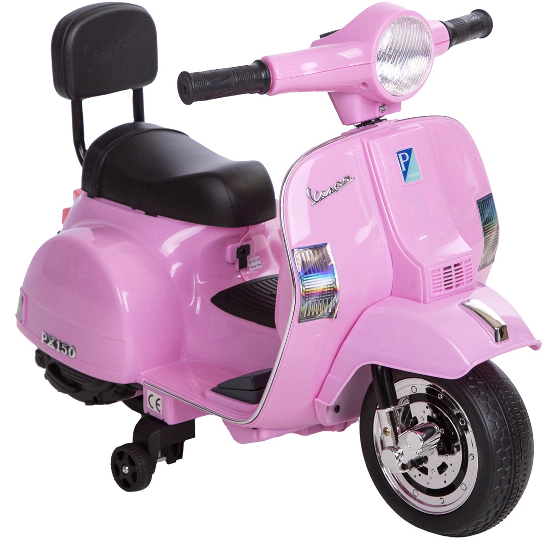 Vespa Elmoped för barn 6V Vespa Pink