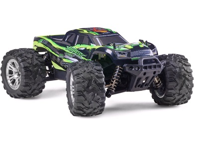 Fjernstyrt bil Monster Truck grønn 1:16