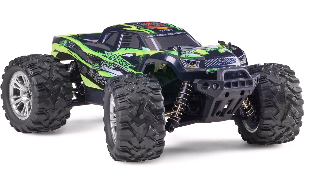  Fjernstyrt bil Monster Truck grønn 1:16