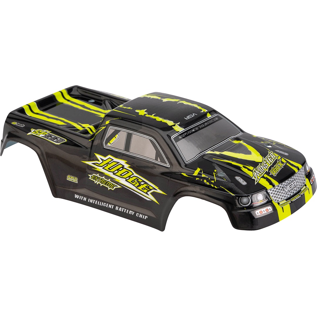 VGA Karosseri black design, Monster Truck