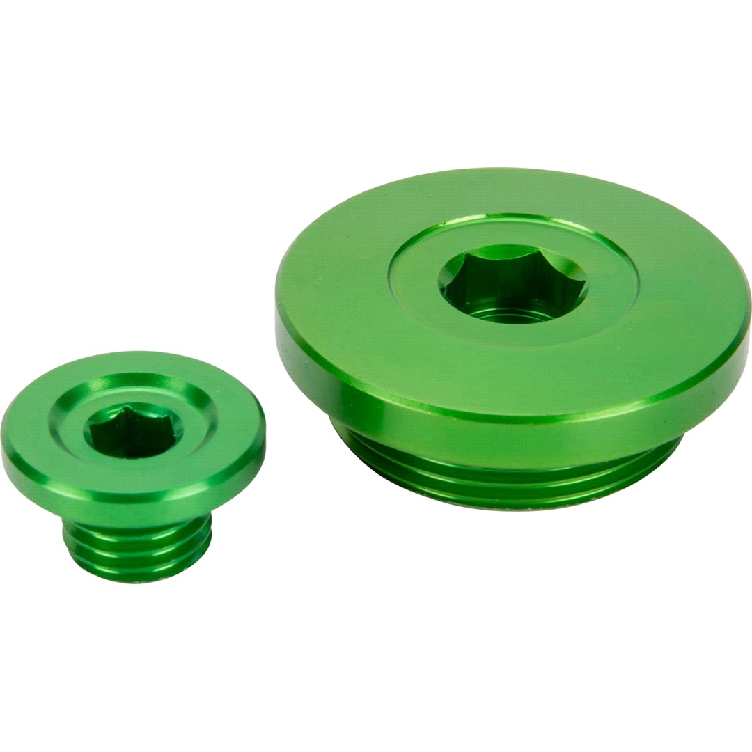 Scooped Motorpluggar grön, KX450F 09