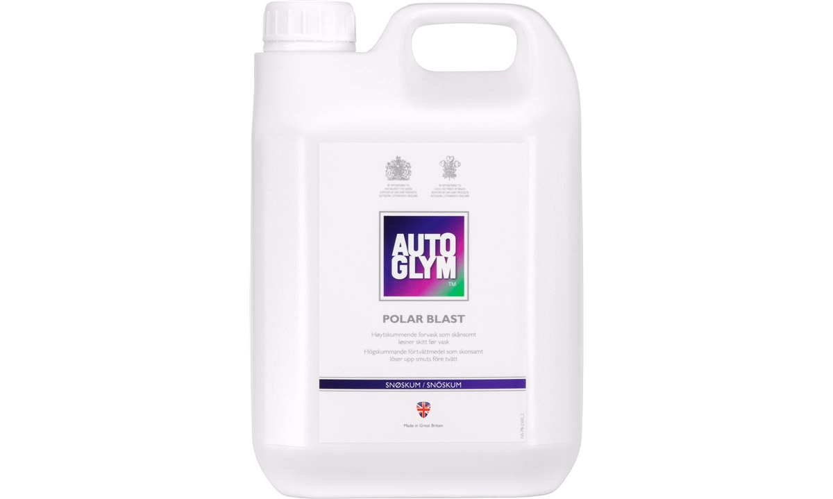 Autoglym Polar Blast 2,5L Voks og polish thansen.no