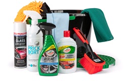 Premium bilvaskekit, utvendig, 9 deler