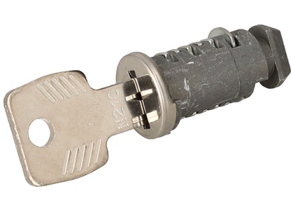 Låsecylinder m. nøgle 