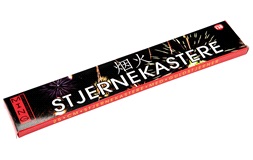 Stjernekastere, guld, 25 cm, 20 stk.