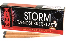 MING Stormtændstikker, 12 stk.
