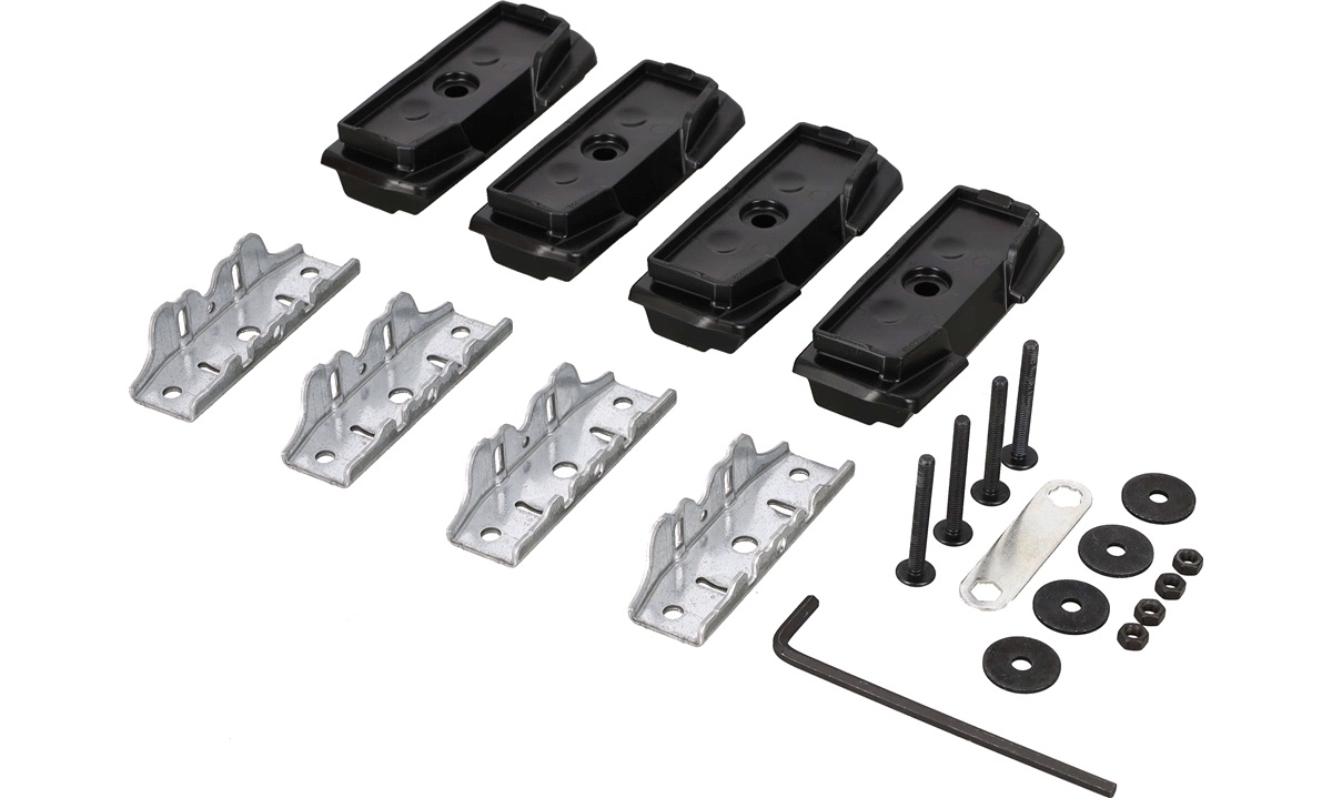 Kit Fixpoint Thule 187160 - Accessoire Barres De Toit Voiture | Montage Simple Et Fiable