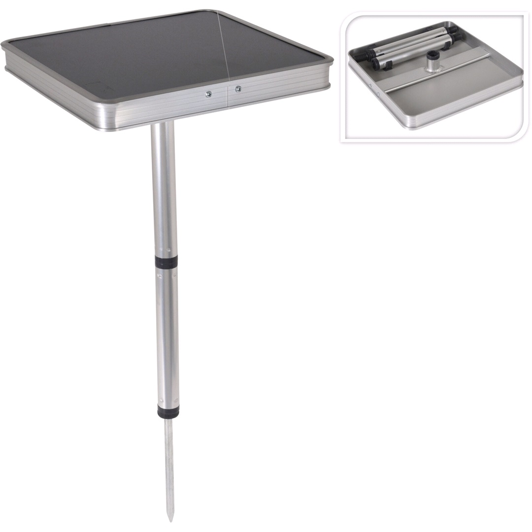 Camp+Nature Sidobord för campingstol, universal