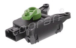 Servomotor, klap