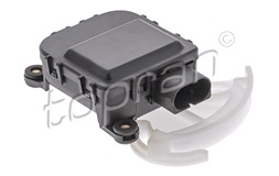 Servomotor, klap