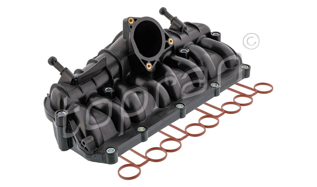  Manifold, indsugning Med pakning Med skrue