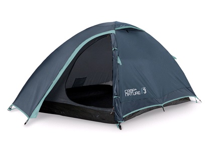 Tält kupol, 3 personer, Camp+Nature