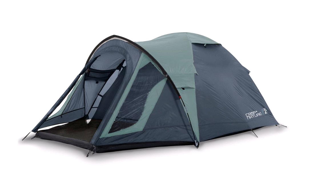  Tält kupol plus, 2 personer, Camp+Nature