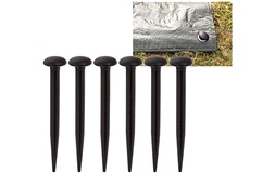 Pløk t/teltunderlag/presenning 13cm 6stk