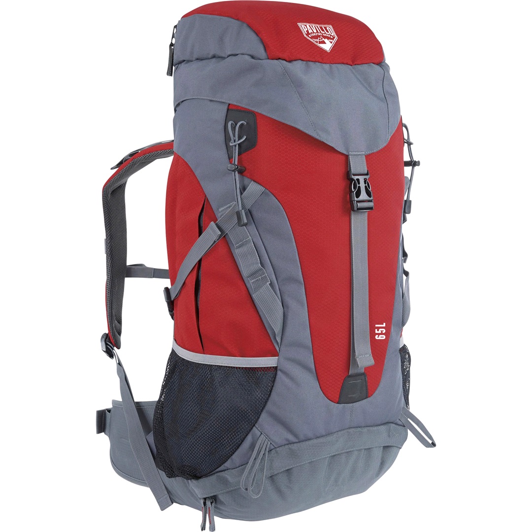 Pavillo Ryggsäck, Pavillo Dura Trek, 65 l. röd