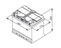 Batteri 12V 70Ah