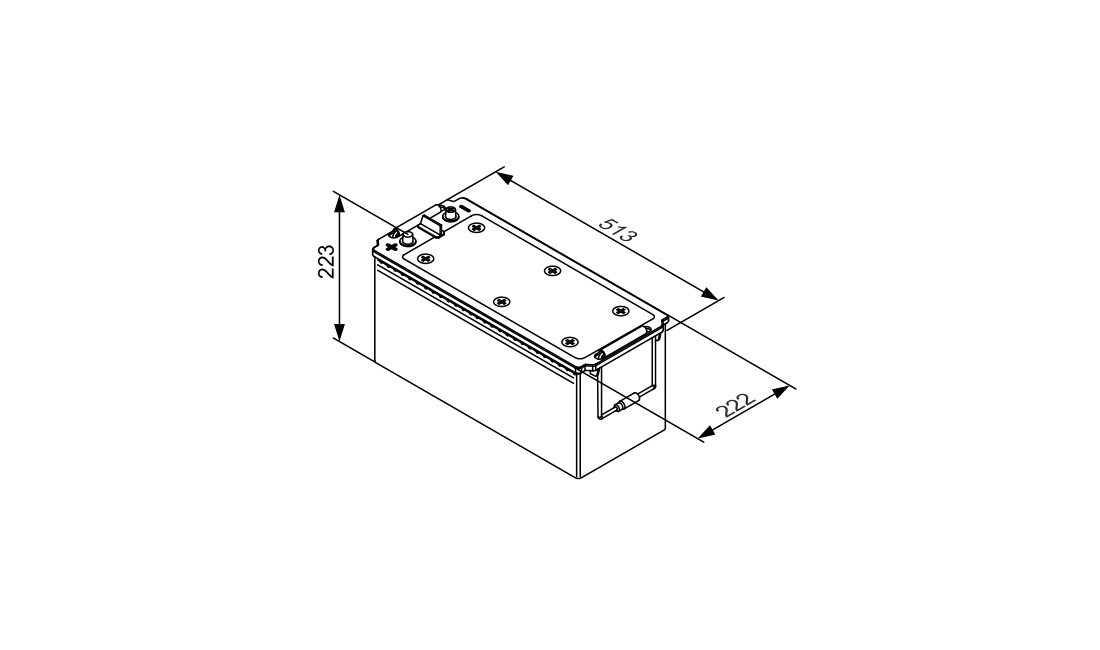  12V 180Ah