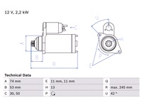  Startmotor