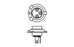 Pære H4 Plus 50 - Bosch