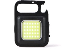 Kraftig mini lykt, 500 Lm, oppladbar