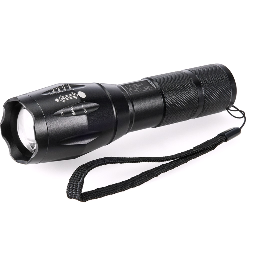 Camp+Nature Ficklampa LED 2000 Lm, vattentät