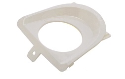 Kåpa över tank vit