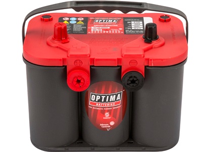 Optima Rød Startbatteri 12V 50AH 815EN